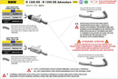 BMW R 1300 GS Indy Race EVO Titanium silencer with carby end cap-4