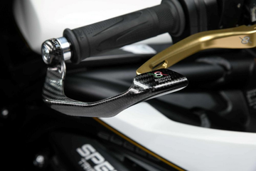 Bonamici Carbon Fibre Brake Lever Guard - Kawasaki Ninja 400 - 0