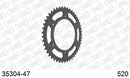Aprilia Pegaso 650 1995-1996 - AFAM Rear Sprocket, 520 (OE Pitch), Steel - 47T (orig size) - 35304-47 - P3 Tuning