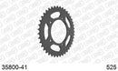 Aprilia RSV1000 Mille R 2000-2000 - AFAM Rear Sprocket, 525 (OE Pitch), Steel - 41T, 108 links reqd - 35800-41 - P3 Tuning