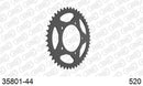 Aprilia RS660 / Factory 2020-2023 - AFAM Rear Sprocket, 520 (OE Pitch), Steel - 44T, 112 links reqd - 35801-44 - P3 Tuning