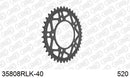 Aprilia RSV4 APRC (1000cc) 2011-2014 - AFAM Rear Sprocket, 520 conversion, Steel - 40T, 110 links reqd - 35808RLK-40 - P3 Tuning