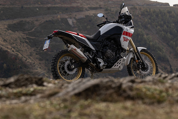 CLEARANCE - YAMAHA TENERE 700 (21-23) ZARD STAINLESS STEEL SABBIA SLIP ON (REMOVABLE BAFFLE)