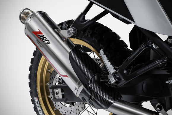 CLEARANCE - YAMAHA TENERE 700 (21-23) ZARD STAINLESS STEEL SABBIA SLIP ON (REMOVABLE BAFFLE)