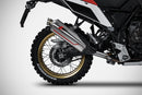 CLEARANCE - YAMAHA TENERE 700 (21-23) ZARD STAINLESS STEEL SABBIA SLIP ON (REMOVABLE BAFFLE)-7