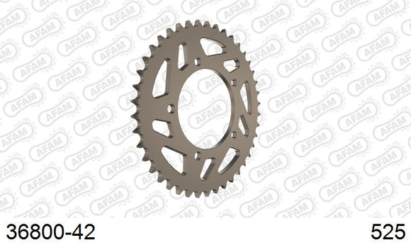 Aprilia RSV1000 Mille 1999-2000 - AFAM Rear Sprocket, 525 (OE Pitch), Alu - 42T (orig size) - 36800-42 - P3 Tuning