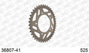 Aprilia RSV4 1100 / Factory 2021-2023 - AFAM Rear Sprocket, 525 (OE Pitch), Alu - 41T (orig size) - 36807-41 - P3 Tuning