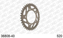 Aprilia RSV4 (1000cc) 2010-2010 - AFAM Rear Sprocket, 520 conversion, Alu - 40T (orig size), fits Factory,R - 36808-40 - P3 Tuning