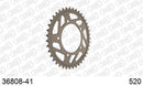 Aprilia RSV4 (1000cc) 2015-2020 - AFAM Rear Sprocket, 520 conversion, Alu - 41T (orig size) - 36808-41 - P3 Tuning