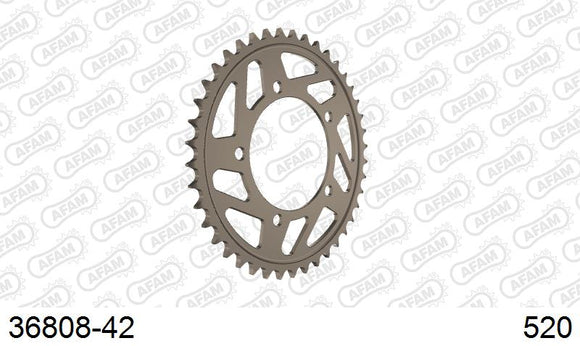 Aprilia RSV4 1100 Factory 2019-2020 - AFAM Rear Sprocket, 520 conversion, Alu - 42T, 112 links reqd - 36808-42 - P3 Tuning