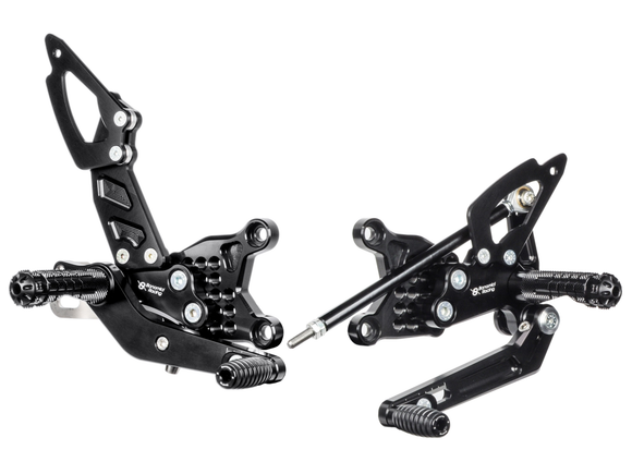 Bonamici Racing - Aluminium Rearsets - Aprilia Tuono V4 2011-2016