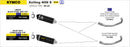 Kymco XCITING 400i S Race-Tech aluminium silencer with carby end cap-3