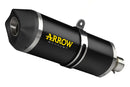 Kawasaki NINJA 650 Race-Tech Approved aluminium "Dark" silencer with carby end cap-4