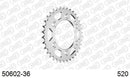 Ducati 600 SS 1994-1994 - AFAM Rear Sprocket, 520 (OE Pitch), Steel - 36T (orig size) - 50602-36 - P3 Tuning