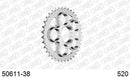 Ducati 748 E/S 2000-2002 - AFAM Rear Sprocket, 520 (OE Pitch), Steel - 38T (orig size) - 50611-38 - P3 Tuning