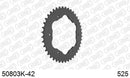 Ducati Monster 1200 / S 2016-2016 - AFAM Rear Sprocket, 525 conversion, Steel PCD4 - 42T, 110 links reqd, fits Till 10/3/2016 PCD4,S Till 10/3/2016 PCD4 - 50803K-42 - P3 Tuning
