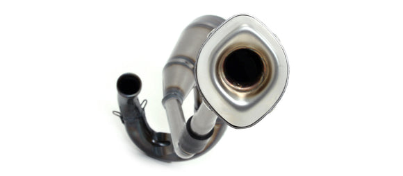 HM CRE 50 Six Competition Mini Thunder titanium road approved silencer interchangeable with the original