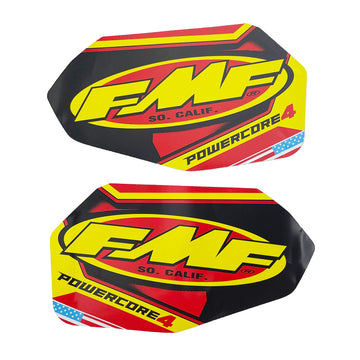 Powercore 4 Exhaust Silencer Logo Decal 2-Part - FMF 012637