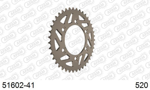 Ducati Monster 600 1998-1999 - AFAM Rear Sprocket, 520 (OE Pitch), Alu - 41T, 100 links reqd - 51602-41 - P3 Tuning