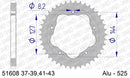 Ducati Monster 796 2010-2014 - AFAM Rear Sprocket, 525 conversion, Alu PCD2 - 42T, 106 links reqd, fits PCD2 - 51608-42 - P3 Tuning