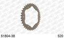 Ducati 959 Panigale 2019-2019 - AFAM Rear Sprocket, 520 conversion, Alu PCD4 - 38T, 114 links reqd, fits PCD4 - 51804-38 - P3 Tuning