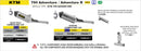 KTM 790 Adventure Race-Tech aluminium "Dark" silencer with carby end cap-3