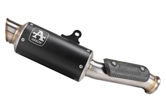 KTM 890 Duke R GP2 "Dark" silencers kit