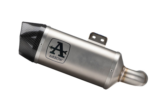 BMW F 900 R Indy-Race Titanium silencer with carby end cap