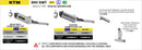 KTM 890 SMT Sonora titanium "Dark" silencer with carby end cap-3