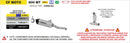 CF Moto 800 MT Race-Tech aluminium silencer with carby end cap-3