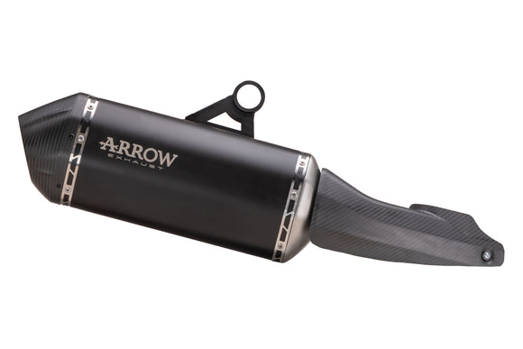 BMW R 1250 GS / Adventure Sonora titanium "Dark" silencer with carby end cap