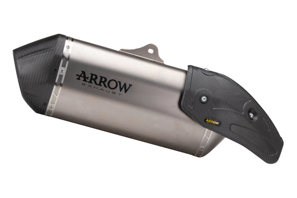 Aprilia TUAREG 660 Sonora titanium silencer with carby end cap