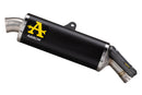 Aprilia TUAREG 660 Indy Race Titanium "Dark" silencer with steel end cap-5