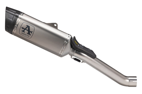 Aprilia RSV 4 Pista titanium silencer with titanium link pipe