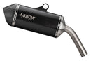 BMW F 850 GS Sonora titanium "Dark" silencer with carby end cap-4