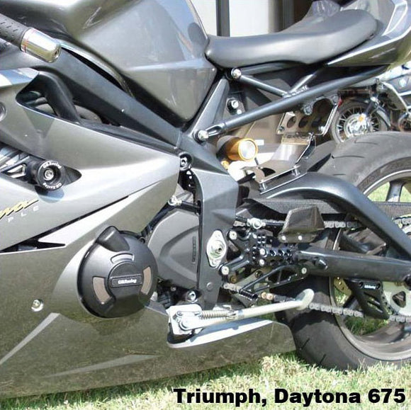 GB Racing Triumph Daytona 675 2006-2010; Street Triple (R) 2007-2010 Stock Motorcycle Protection Bundle