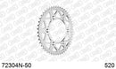KTM 150 EXC 2024-2026 - AFAM Rear Sprocket, 520 (OE Pitch), Alu - 50T, 118 links reqd - 72304N-50 - P3 Tuning