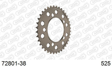 KTM 990 SMT 2009-2013 - AFAM Rear Sprocket, 525 (OE Pitch), Alu - 38T, 112 links reqd - 72801-38 - P3 Tuning