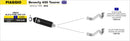 Piaggio BEVERLY 400 TOURER Racing collector for Urban Exhaust-4