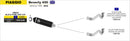 Piaggio BEVERLY 400 Racing collector for Urban Exhaust-4