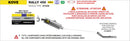 Kove 450 Rally Indy Race aluminium "Dark" silencer with titanium end cap-4