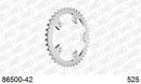 Triumph Thruxton 900 2007-2014 - AFAM Rear Sprocket, 525 (OE Pitch), Steel - 42T, 106 links reqd - 86500-42 - P3 Tuning