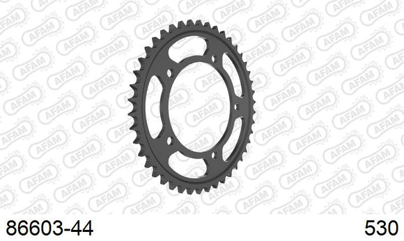 Suzuki GSF1200 Bandit 2006-2006 - AFAM Rear Sprocket, 530 (OE Pitch), Steel - 44T, 116 links reqd - 86603-44 - P3 Tuning