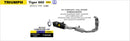 Triumph TIGER 660 Catalytic homologated full system with Veloce aluminium "Dark" silencer-3