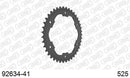BMW F650GS 2008-2012 - AFAM Rear Sprocket, 525 (OE Pitch), Steel - 41T (orig size), fits Rear Sprocket Bolt M8 - 92634-41 - P3 Tuning