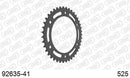 BMW F650GS 2008-2012 - AFAM Rear Sprocket, 525 (OE Pitch), Steel - 41T (orig size), fits M10 Bolt - 92635-41 - P3 Tuning