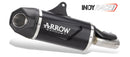 Kove 800X Pro Indy Race EVO aluminium "Dark" silencer with steel end cap-2