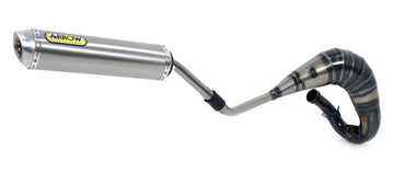 HM Derapage 50 Mini Thunder titanium road approved silencer interchangeable with the original