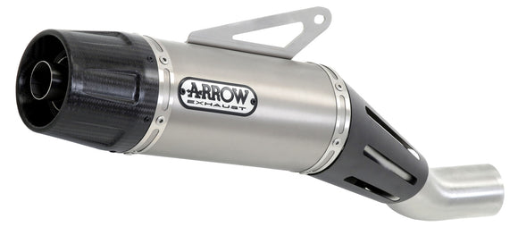 Yamaha XSR 700 Jet-Race titanium silencer with carby end cap
