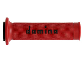 Domino Road & Race Red & Black A010 Grips to fit Road Bikes - 0